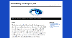 Desktop Screenshot of bloomfamilyeyesurgeons.com